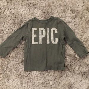 Epic toddler shirt
